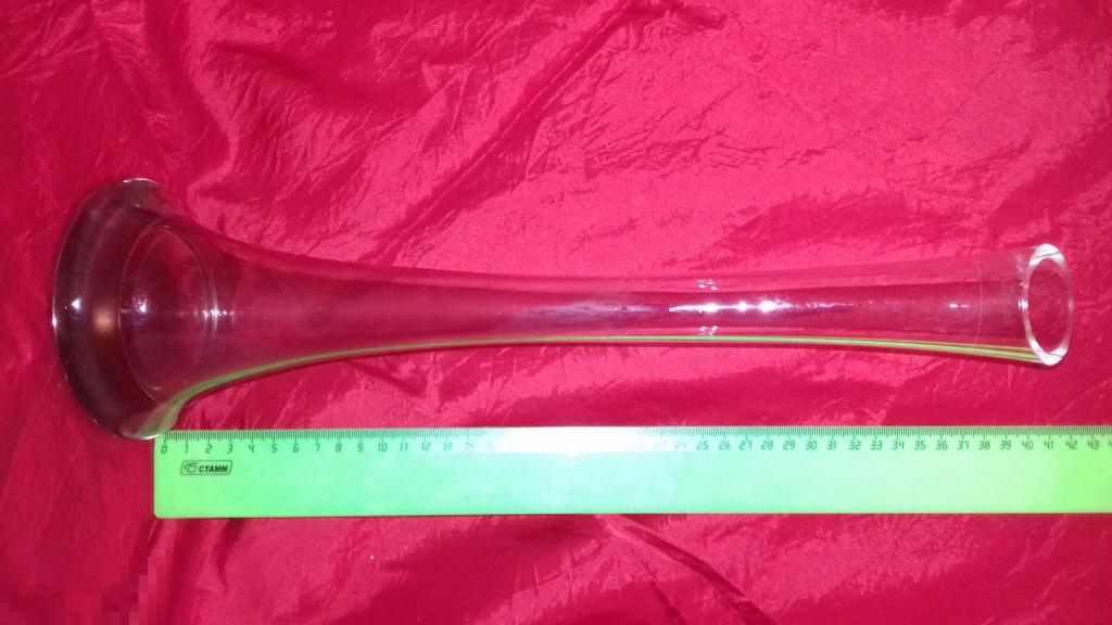 Подцветочник. Ваза. Стекло. 1960-е? Дёшево.Распродажа. 