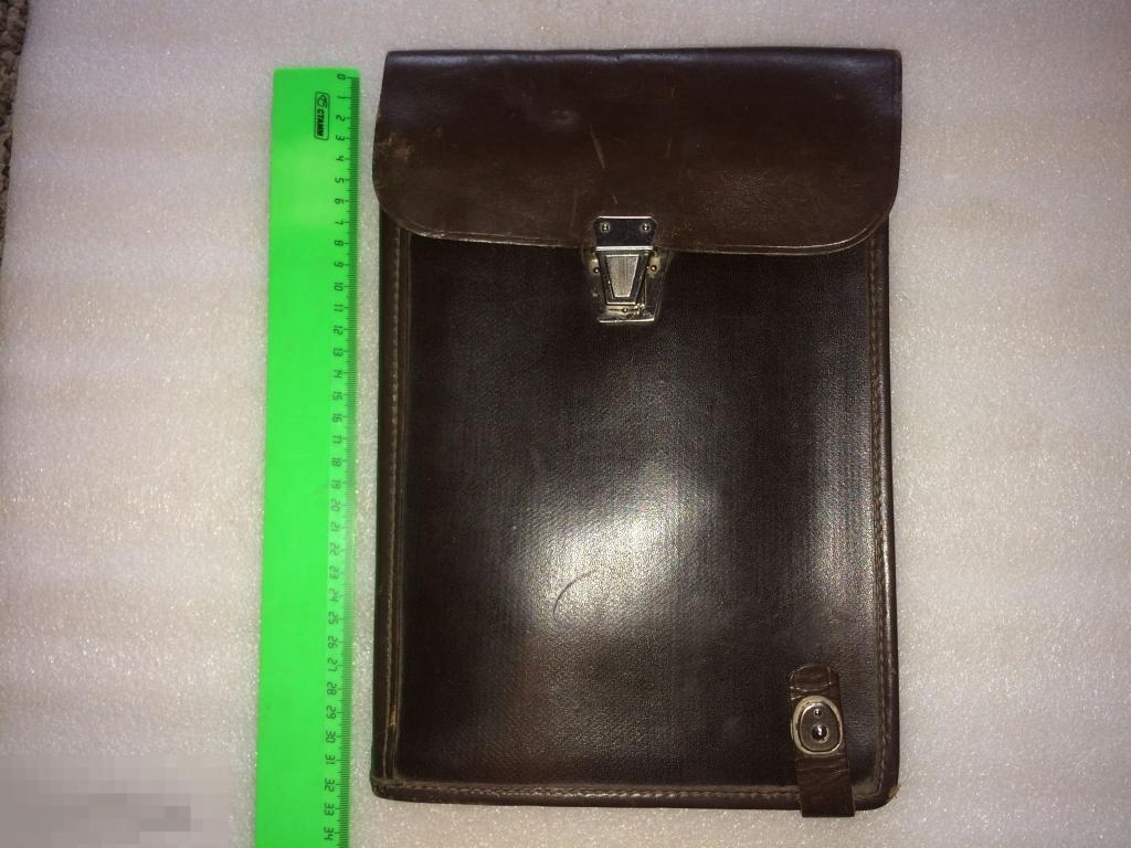 Планшетка.Офицерская.Кожа. 1973 г.Подарок.Портфель?Сумка? 