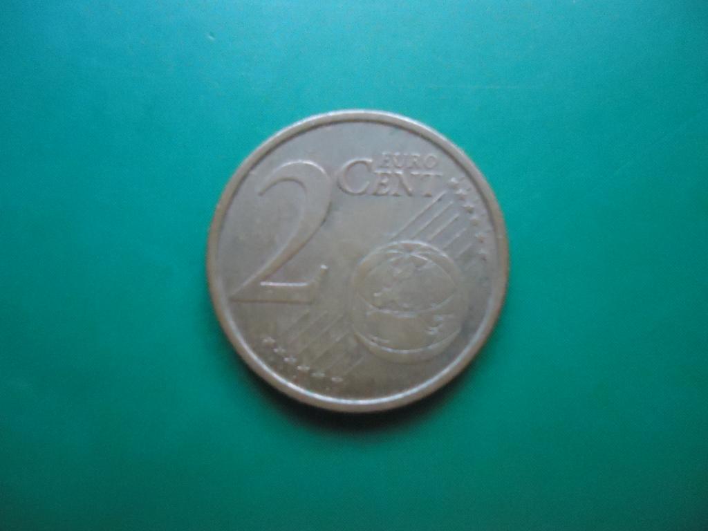 1999 г.    Испания.  2 евроцента