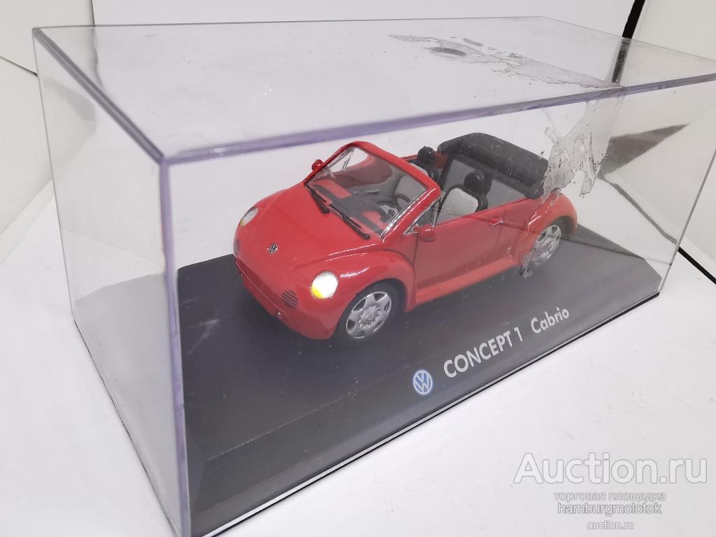 915 vw volkswagen beetle concept I cabrio 1:43 detail cars