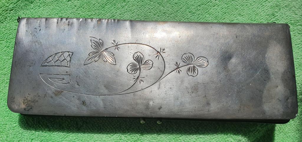 Кошелек/бумажник, 1908 - 1917 годы, Россия империя - Одесское пробирное управление  