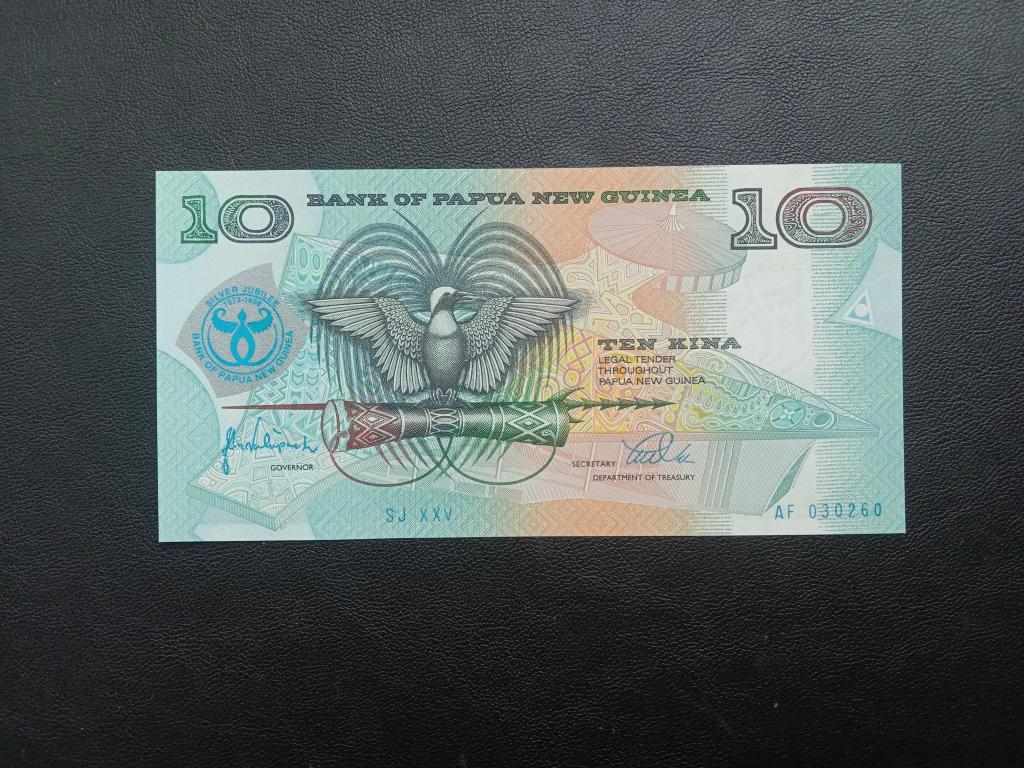 Папуа Новая Гвинея 10 кин 1998г.    UNC       Р.17