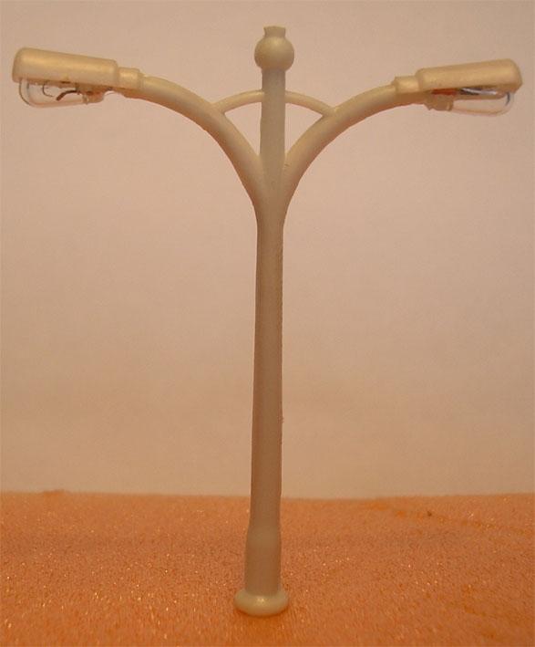 Фонарь двойной 50 мм.,белый