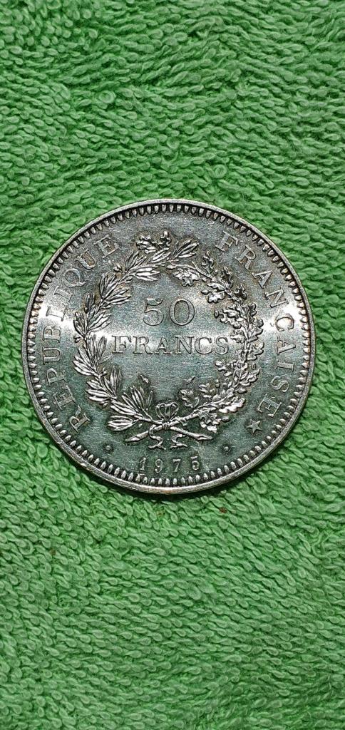 50 франков, 1975 год А, республика Франция