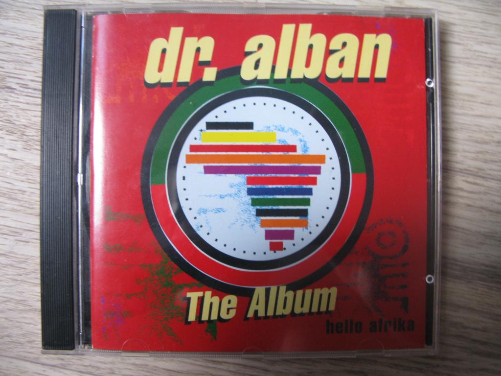 CD   Dr. ALBAN  - Hello Afrika   -  The Album    1992     ФИРМЕННЫЙ 100%    EURODANCE