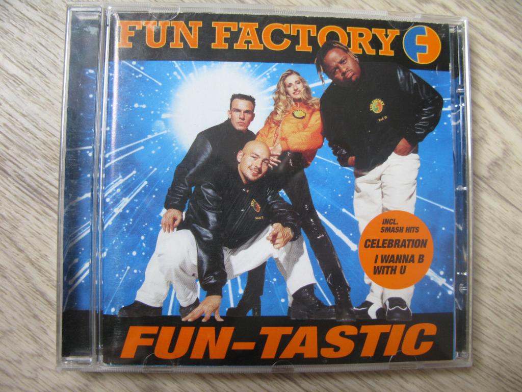 CD   FUN FACTORY  -  Fun - Tastic    1995     ФИРМЕННЫЙ 100%    EURODANCE