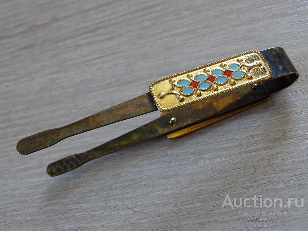 ЩИПЦЫ ДЛЯ САХАРА МЕЛЬХИОР ЭМАЛЬ СССР ЛЮМ