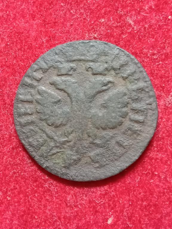 Нечастая денга 1704 год Петр 1