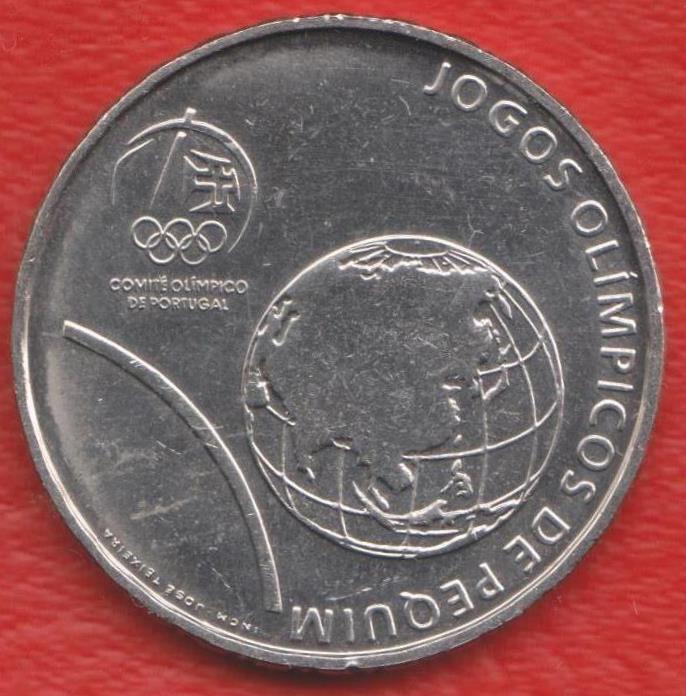 ЕВРО Португалия 2,5 евро 2008 г. XXIX летние Олимпийские игры Пекин