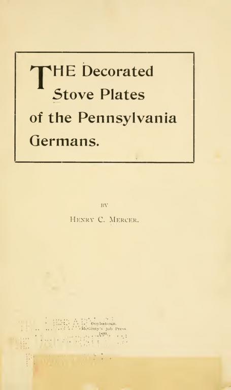 Декоративная керамика немцев Пенсильвании в формате pdf