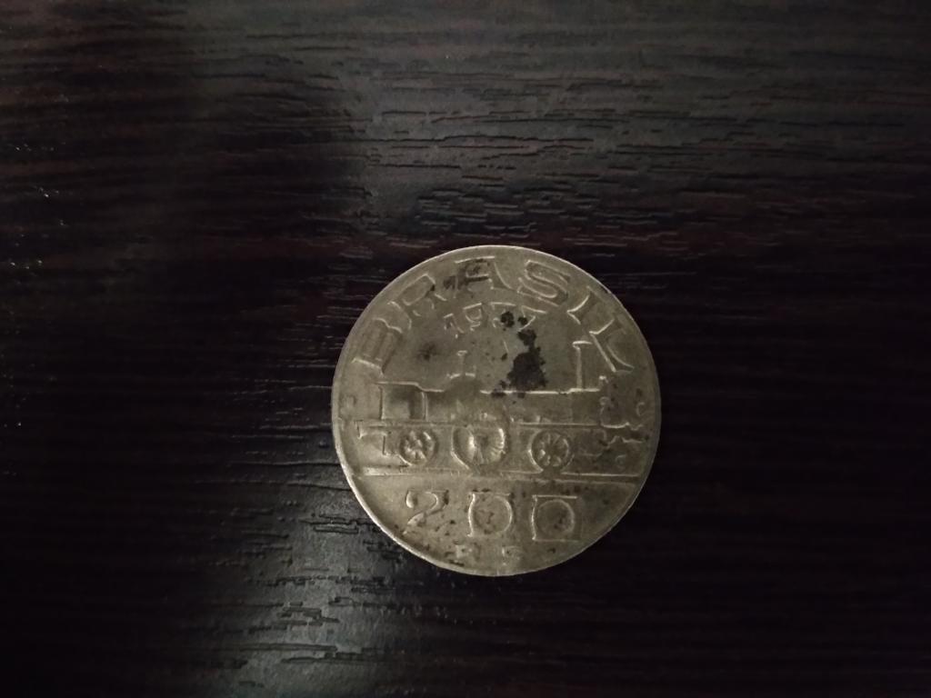 Монеты.Бразилия.1937 200 рейс