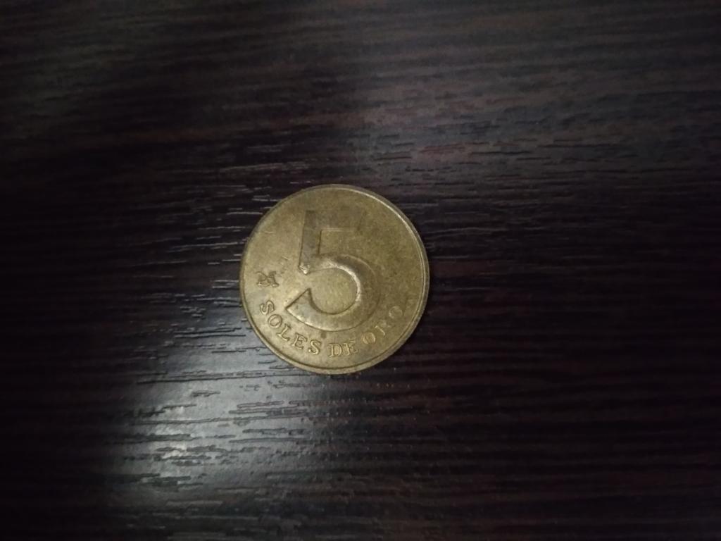 Монеты.Перу.1980.5 соль