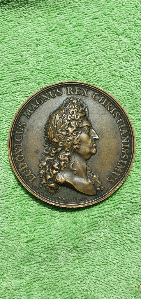 Медаль "Heidelberga deleta 1693" (Разрушение Гейдельберга), посл треть 19 в, Франция