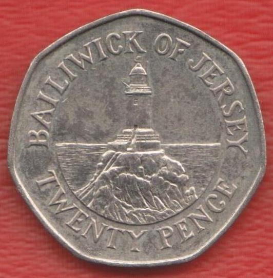Джерси 20 пенсов 2003 г.