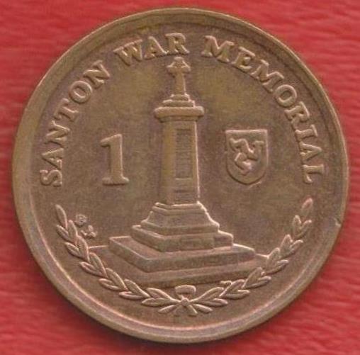 Остров Мэн 1 пенни 2007 г.