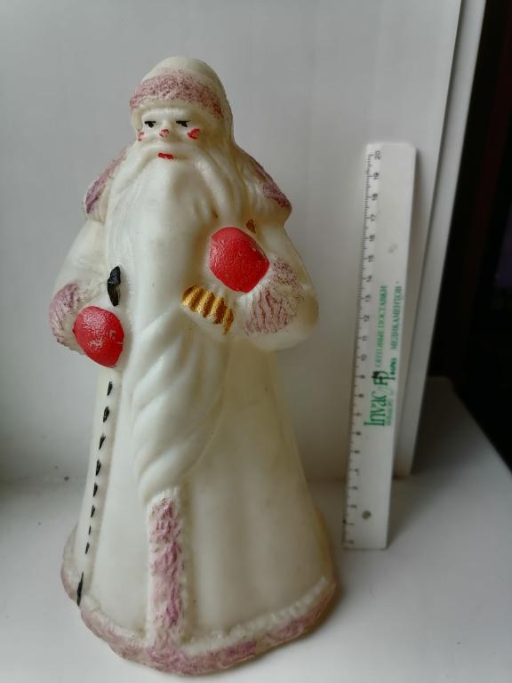 Елочная игрушка Дед мороз пластмасса