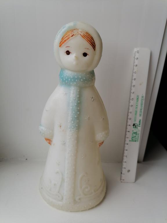 Елочная игрушка Снегурочка пластмасса