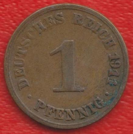 Германия 1 пфенниг 1911 г. А Берлин