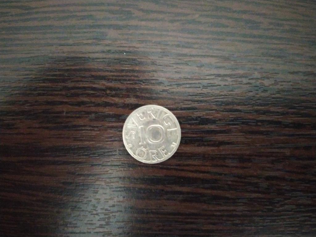 Монеты.Швеция.1985.10 эре