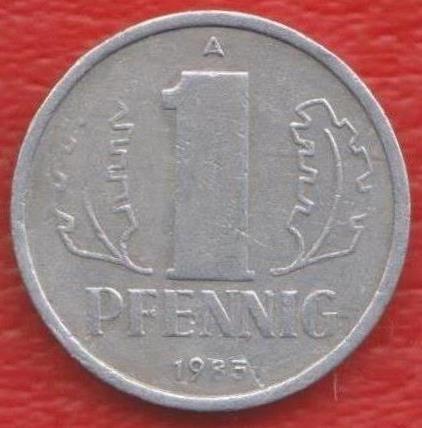 Германия ГДР 1 пфенниг 1983 г.