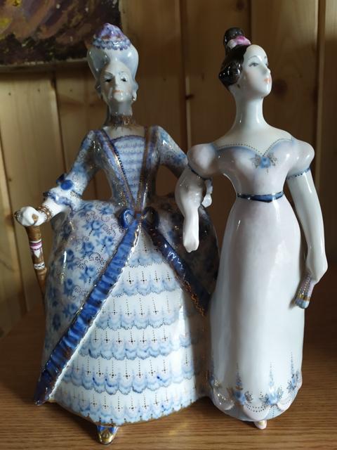 Пиковая дама.Фарфор.Дулево.Авторская.Эксклюзив.