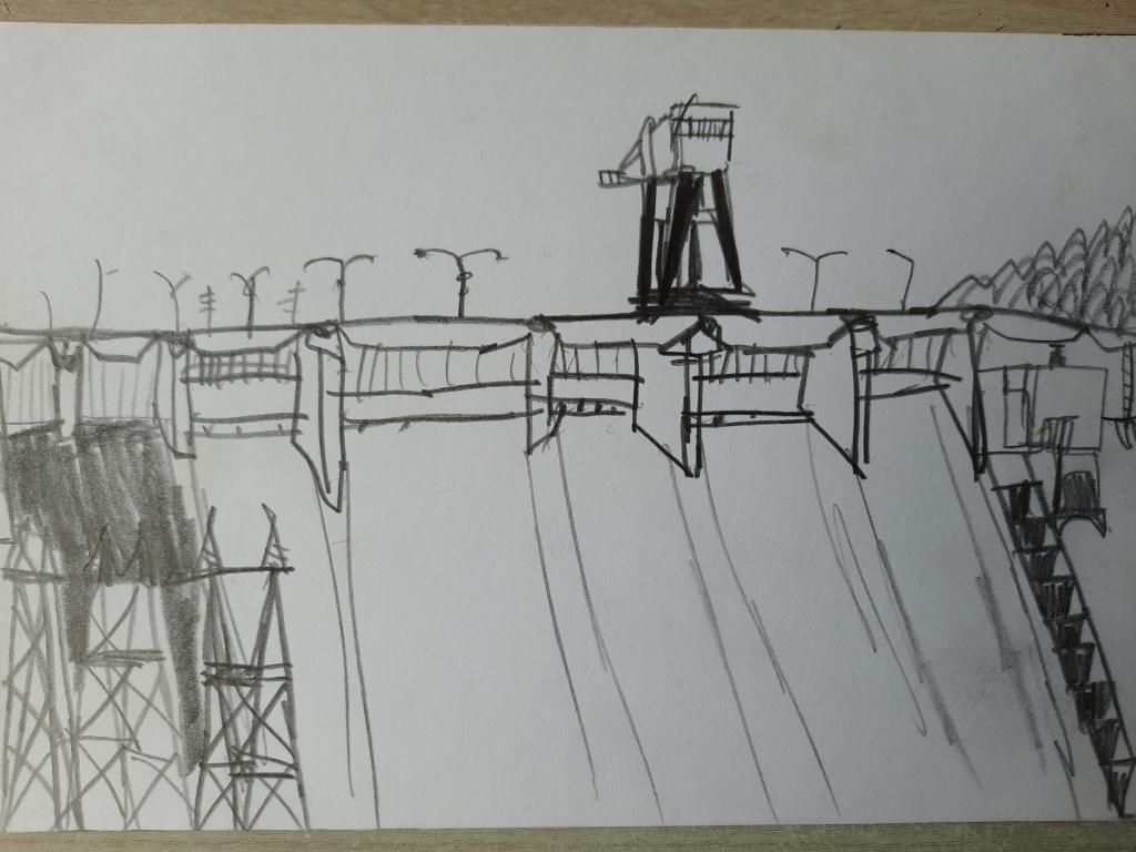 Рисунок гэс детский
