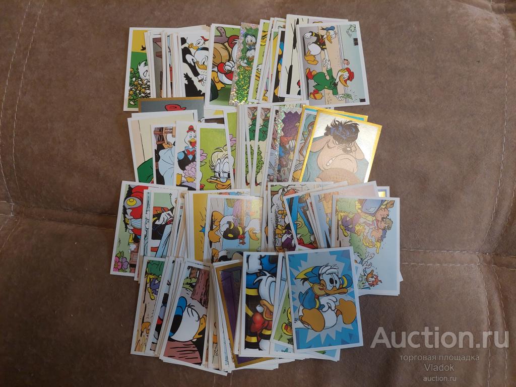 Стикеры Panini "Дональд Дак - 85 лет"
