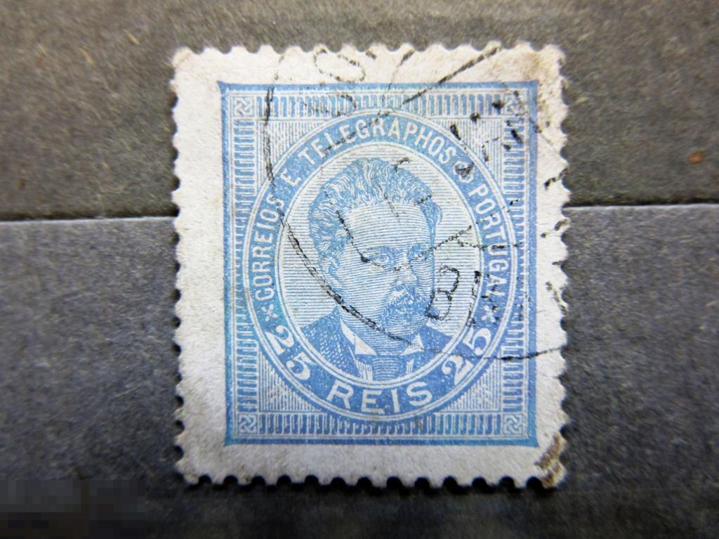 Португалия 1882 г. Стандарт. Король Луиш I 1м.сер.гаш.