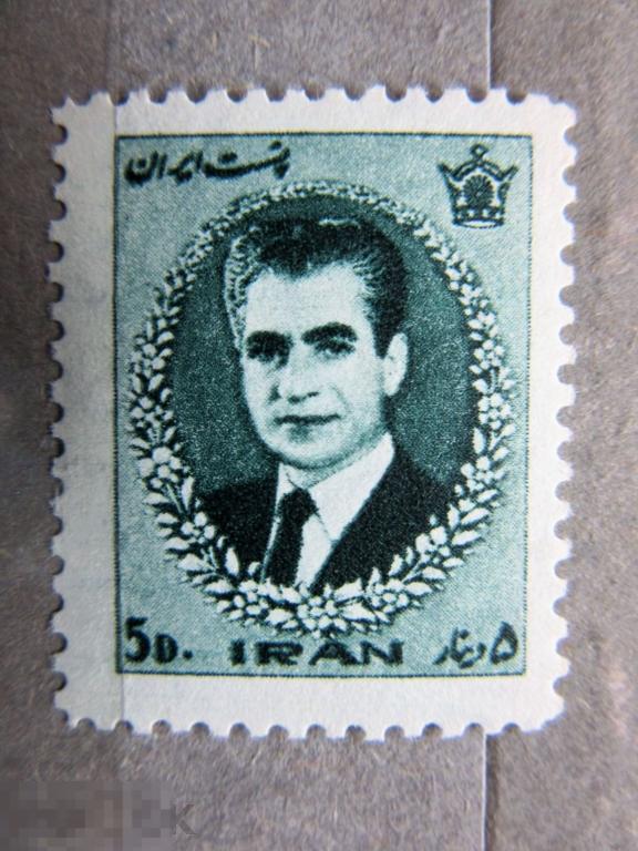 Иран 1966 г. Мохаммад Реза Шах Пехлеви 1м.сер.чист.