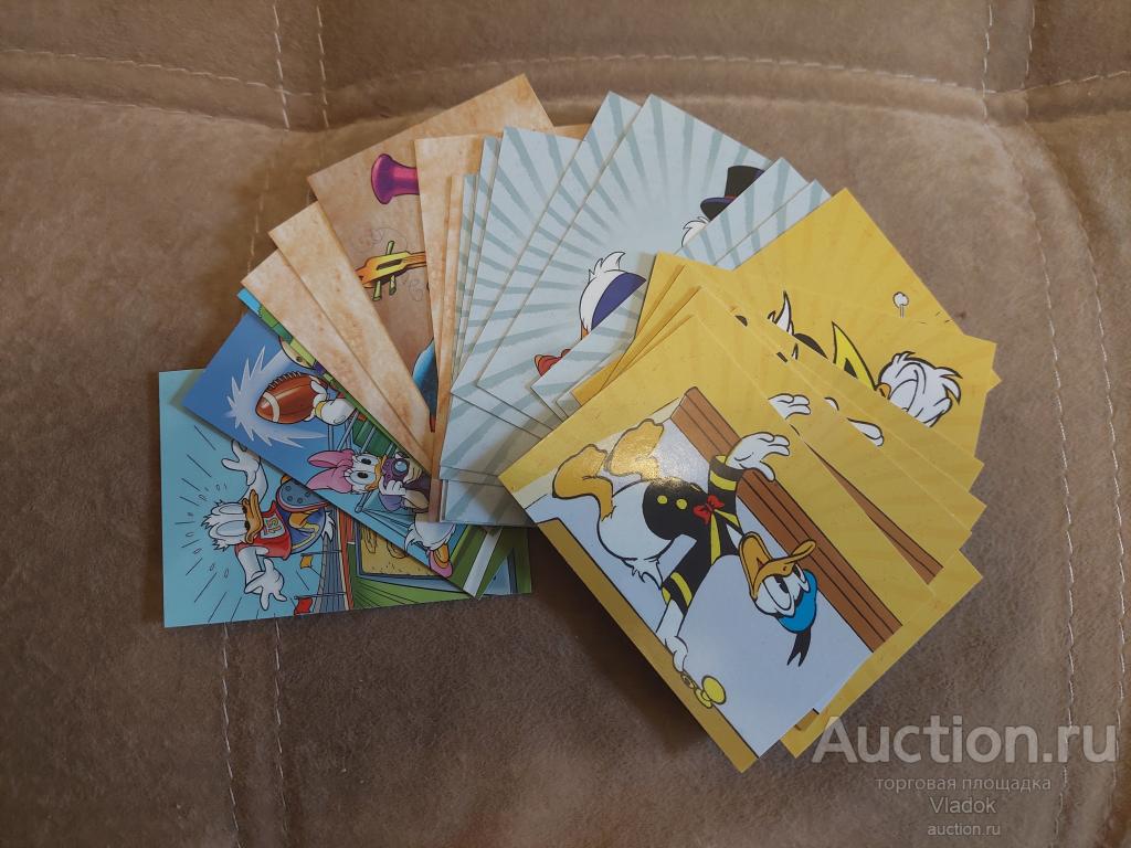 Карточки Panini "Дональд Дак - 85 лет"