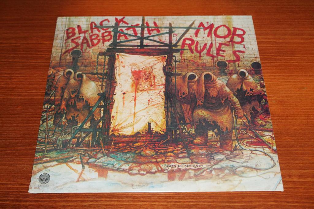 Black  Sabbath - Mob Rules  1 пресс  France LP  NM NM