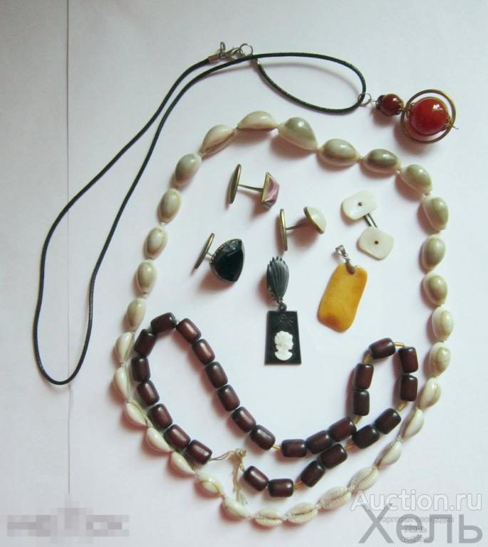 Бижутерия потеряшки на поделки бусы клипса запонки подвеска 