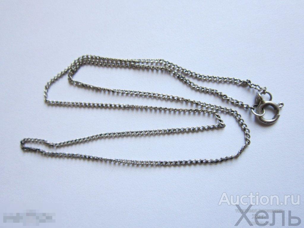 Цепочка цепь серебро 925 длина 40 см вес 1,88 г.