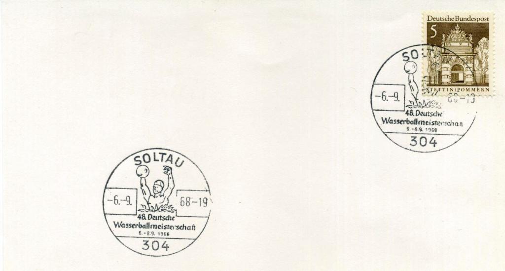 Германия ФРГ (0385) СГ Водное поло Спорт