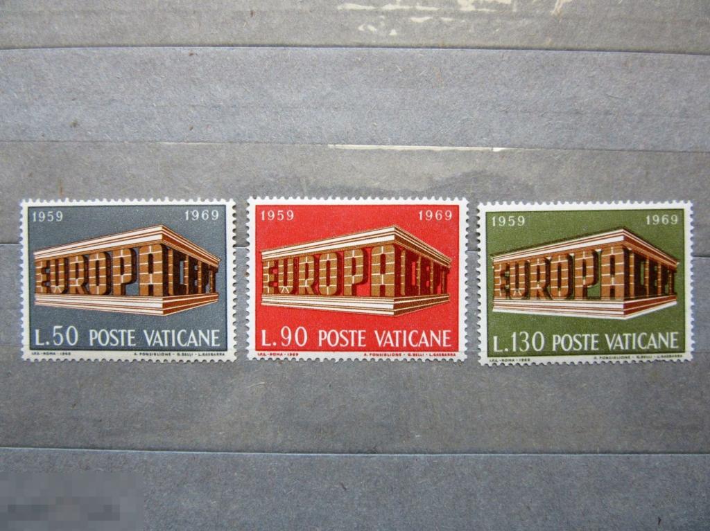 Ватикан 1969 г. Европа. 3м. полн.сер.чист.**