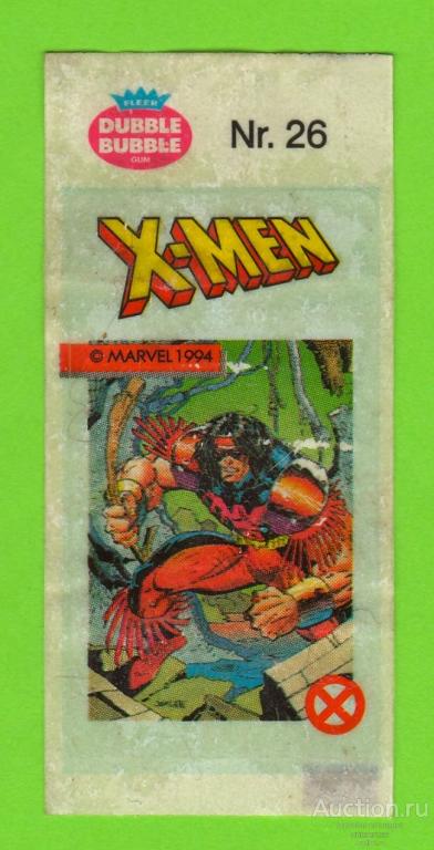 Наклейка X-Men № 26