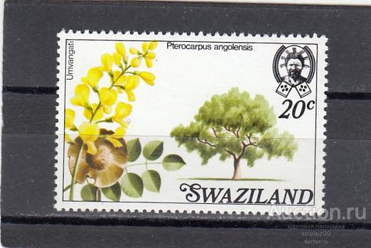 SWAZILAND  СВАЗИЛЕНД  Флора Цветы   № 287  1978  Сост**  MNH