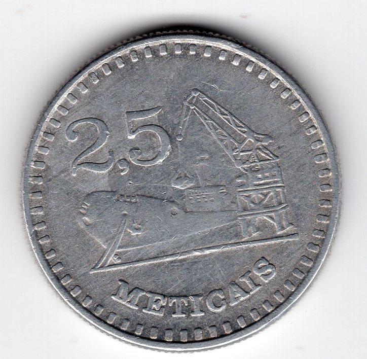 2,5 метикаль - Мозамбик - 1982