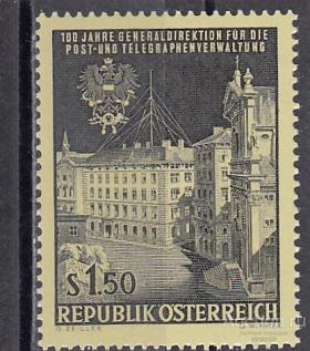 OSTERREICH  АВСТРИЯ   Связь Телеграф  № 1202 1966  Сост**  MNH