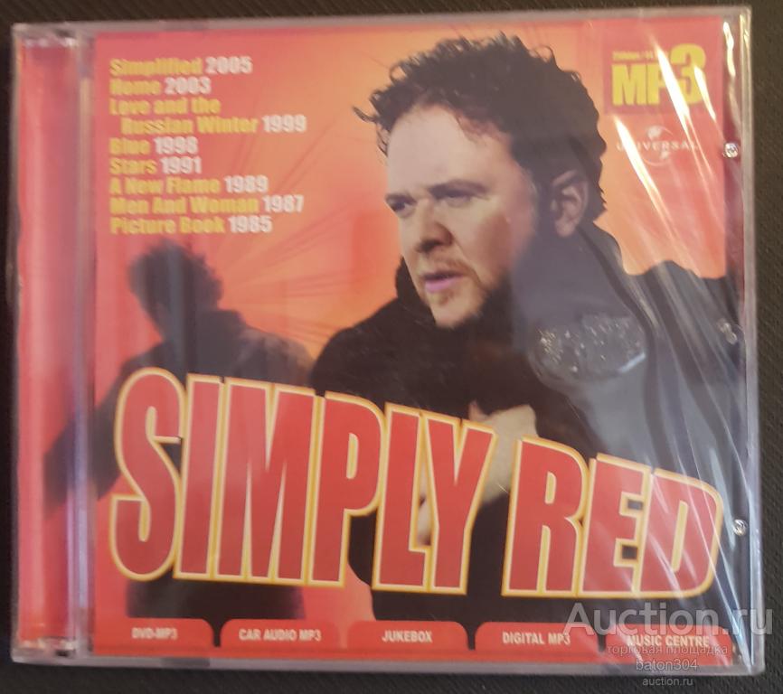 MP-3:SIMPLY RED. Новый,в упаковке.