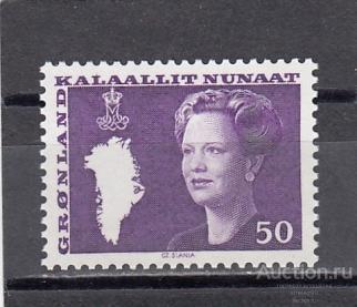 GRONLAND  ГРЕНЛАНДИЯ  Королева    № 126  1981  Сост**  MNH