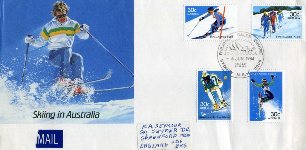 Австралия (А0141) КПД Горные лыжи Спорт