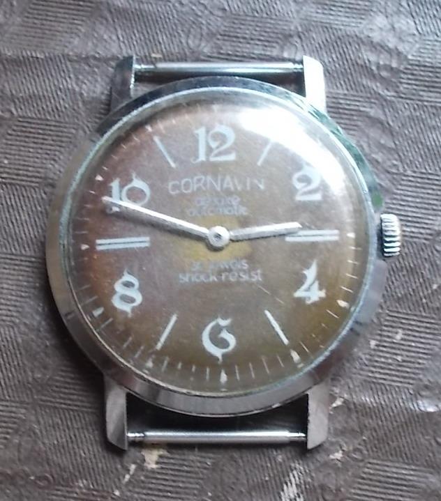 Часы Корнавин Cornavin 30 камней нечастые на ходу