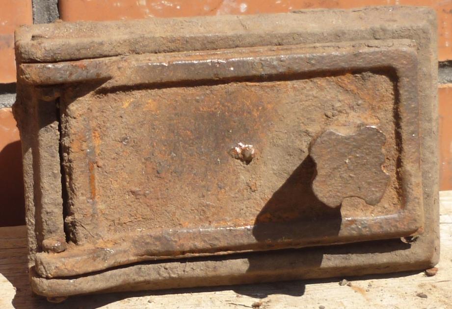 Дверца от Печки Клеймо СССР Чугун Литье