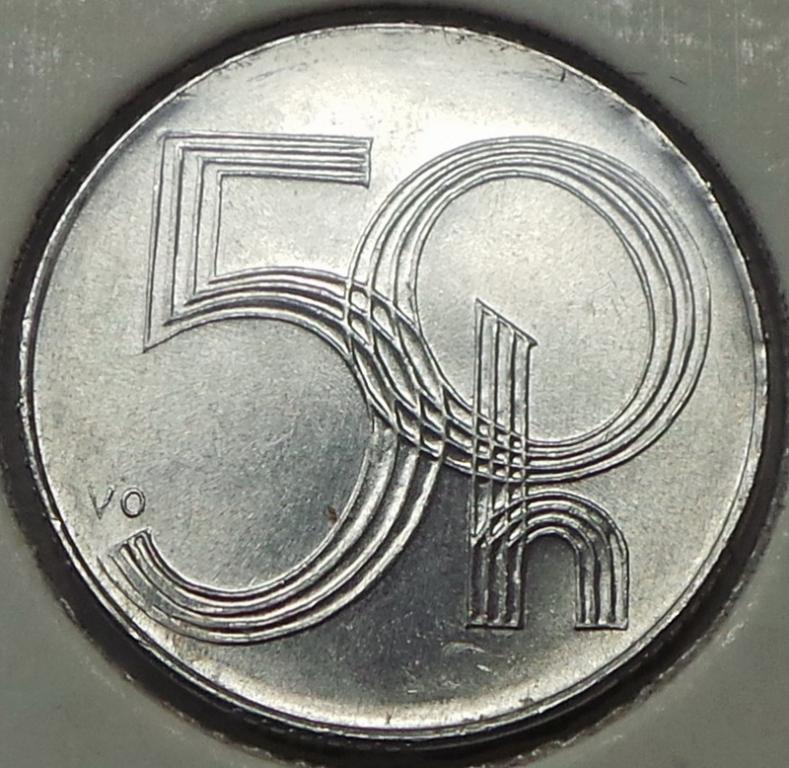 Чехия 50 геллеров 1996 (m) года (1) KM#3.1