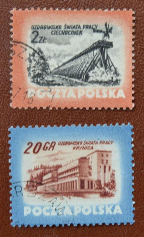 Польша 1953 год Польские курорты и Санатории  Гаш - 2