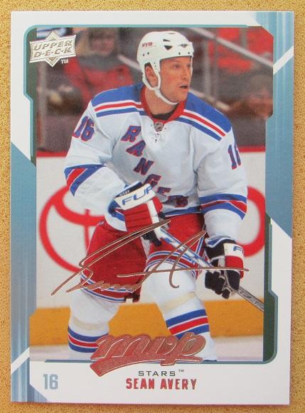 НХЛ Шон Эйвери Даллас Старз № 98 автограф