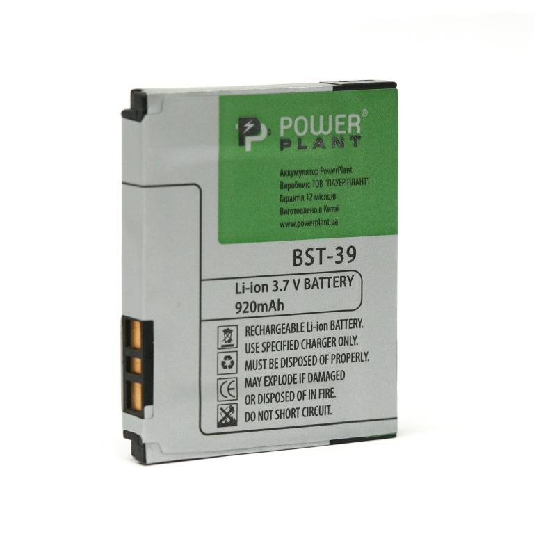 Аккумулятор PowerPlant Sony Ericsson T707 (BST-39) 920mAh (DV00DV6027)