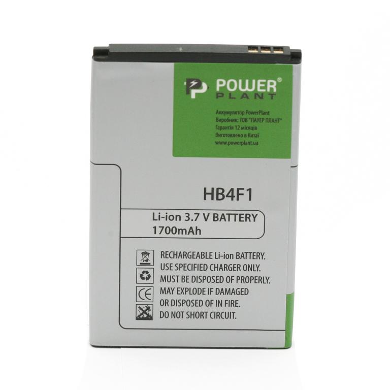 Аккумулятор PowerPlant Huawei C8600 (HB4F1) 1700mAh (DV00DV6071)