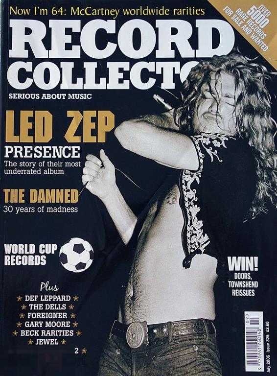 Record Collector - 325 - Led Zeppelin Presence, Paul McCartney... 